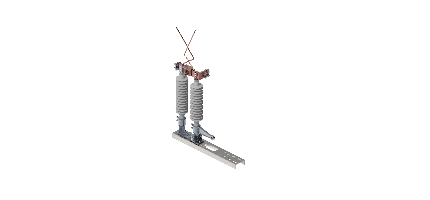 Disconnector with wide base U-plate 140