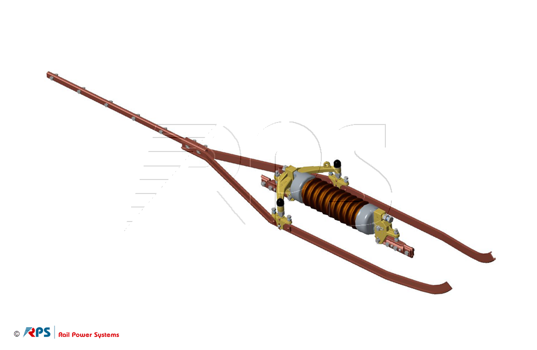 Section insualtor 15 kV with ceramic insulators