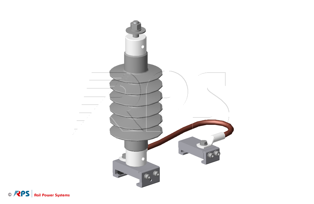 OSS Aufhängung für Isolatoren 15 kV, ohne Griff, gleitend